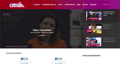 Desktop Screenshot of creala.tv